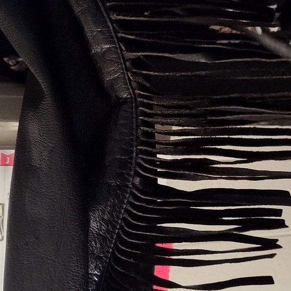 Genuine leather biker jacket - Picture 3 of 7